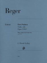 Reger - Three Suites for Solo Viola Op. 131d (HEN)