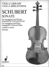 Schubert - Arpeggione Sonata, D.821 for Viola (SCHOTT)