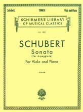 Schubert - Arpeggione Sonata, D.821 for Viola (SCHIR)