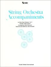 String Orchestra Accompaniments  - Score