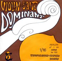 Dominant Violin Wound E String - medium - 1/16