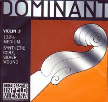Dominant Violin Aluminum D String - medium - 1/4