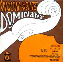 Dominant Violin Aluminum D String - medium - 1/16