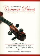 Seitz - Student Concerto No. 5 in D Major Op. 22 for Viola (BAR)
