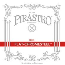 Flat Chromesteel Bass D String - medium - 3/4