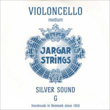 Jargar Silver Sound Cello G String - medium - 4/4