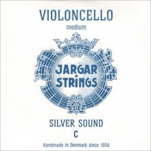 Jargar Silver Sound Cello C String - medium - 4/4