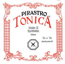 Tonica Violin Silver D String - medium - 1/4-1/8