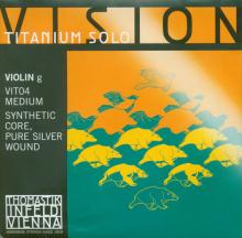 Vision Titanium Solo Violin G String - medium - 4/4