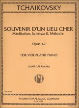 Tchaikovsky - Souvenir d'un Lieu Cher, Op. 42 (INT)