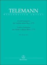 Telemann - 12 Fantasias for Solo Violin, TWV 40:14-25 (BAR)