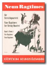 Nine Ragtimes for String Quartet