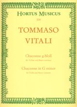 Chaconne in G- for Violin and Basso Continuo