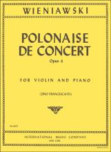 Wieniawski - Polonaise de Concert, Op.4 (INT)