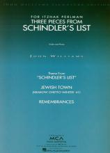 Williams - Three Pieces from Schindler's List for Violin