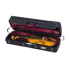 Gewa Strato De Luxe Oblong Viola Case - Black/Red