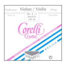 Corelli Crystal Violin E String, Loop - medium - 4/4